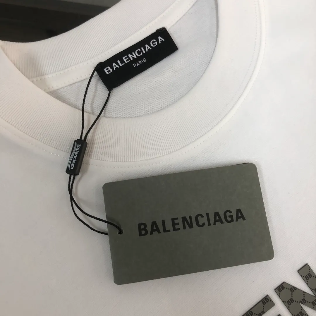S💫BALEN*CIAGA 2026 New Arrival T ！270 ， ， ， ！ logo ！ Breathable！ ， Premium ， Versatile ！ ：Black White Size：M-XXXL